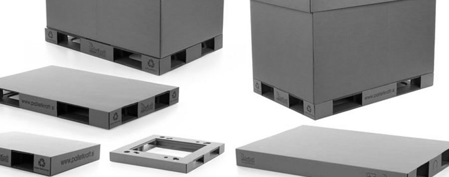 Wellpappe-Paletten bei World of Less